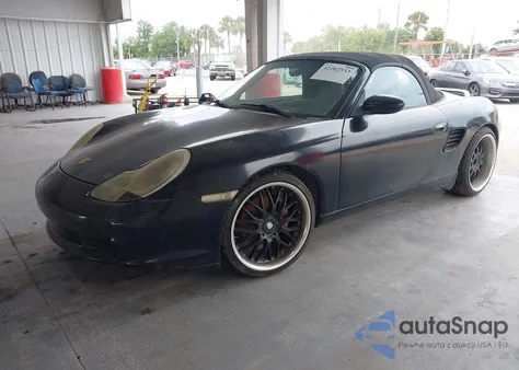 2003 Porsche Boxster из США, поврежденный, VIN WP0CA29893U620342